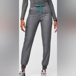 Figs high waist graphite pants medium petite